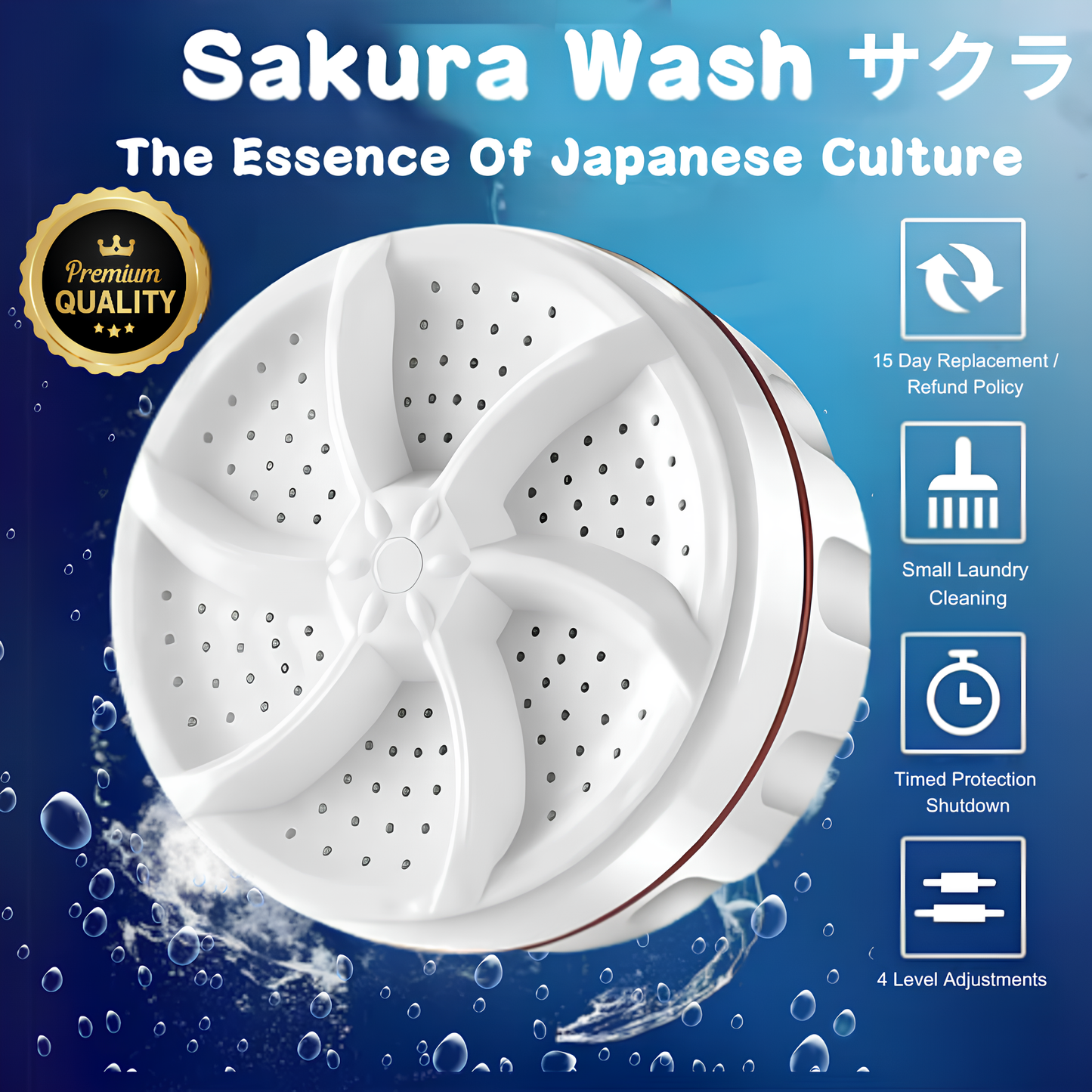 SAKURA WASH: JAPAN'S NUMBER ONE WASHER