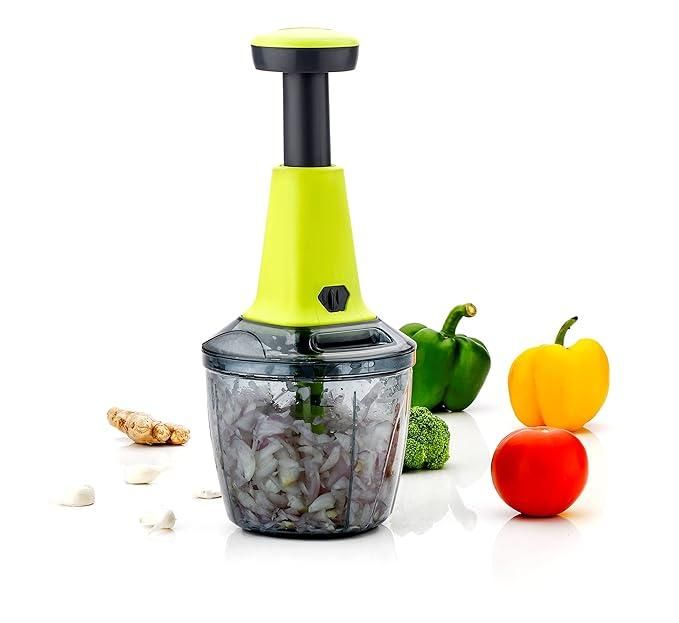 (Flat 50% OFF) Manual Speedy Hand Press Food Chopper