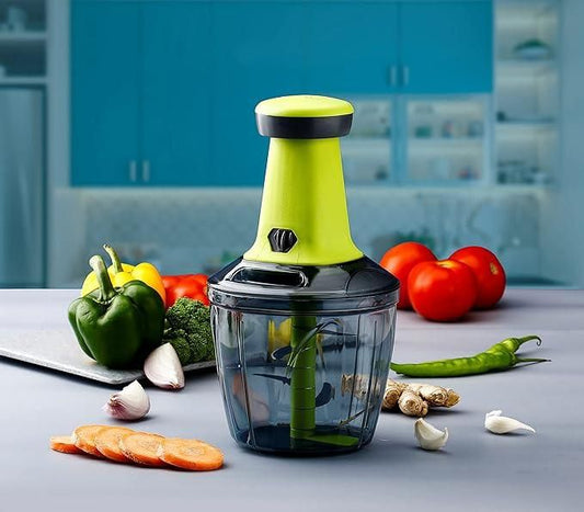 (Flat 50% OFF) Manual Speedy Hand Press Food Chopper